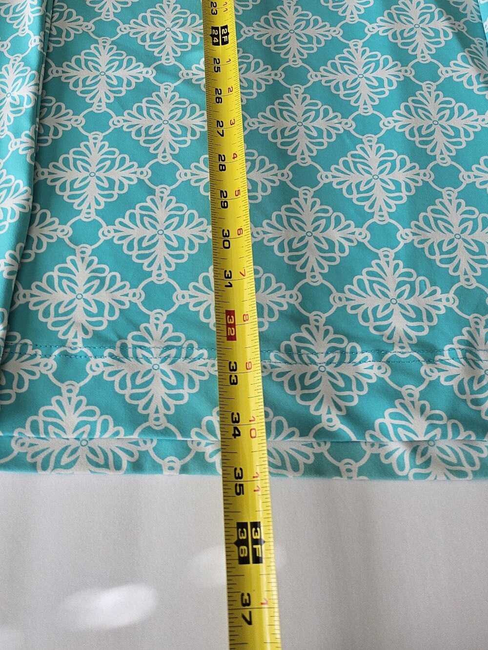 Lulu B Medium Aqua White Sundress Sleeveless Activeware Travel - Picture 9 of 9
